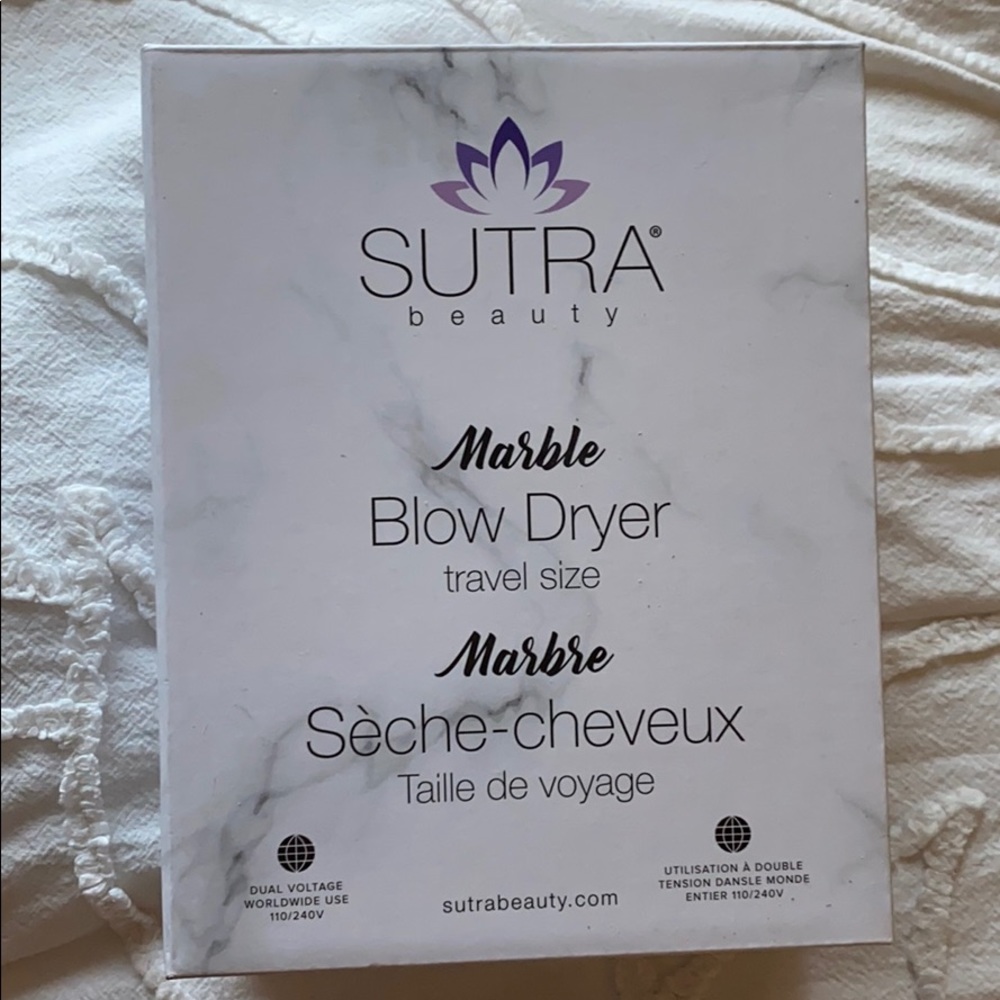 Marble Travel size Blow Dryer